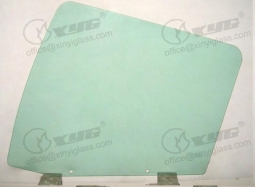 Боковые стекла-Правое на MAN TGA M+ L 2LKW Bodyglass, right side, CL, front door, 2 holes